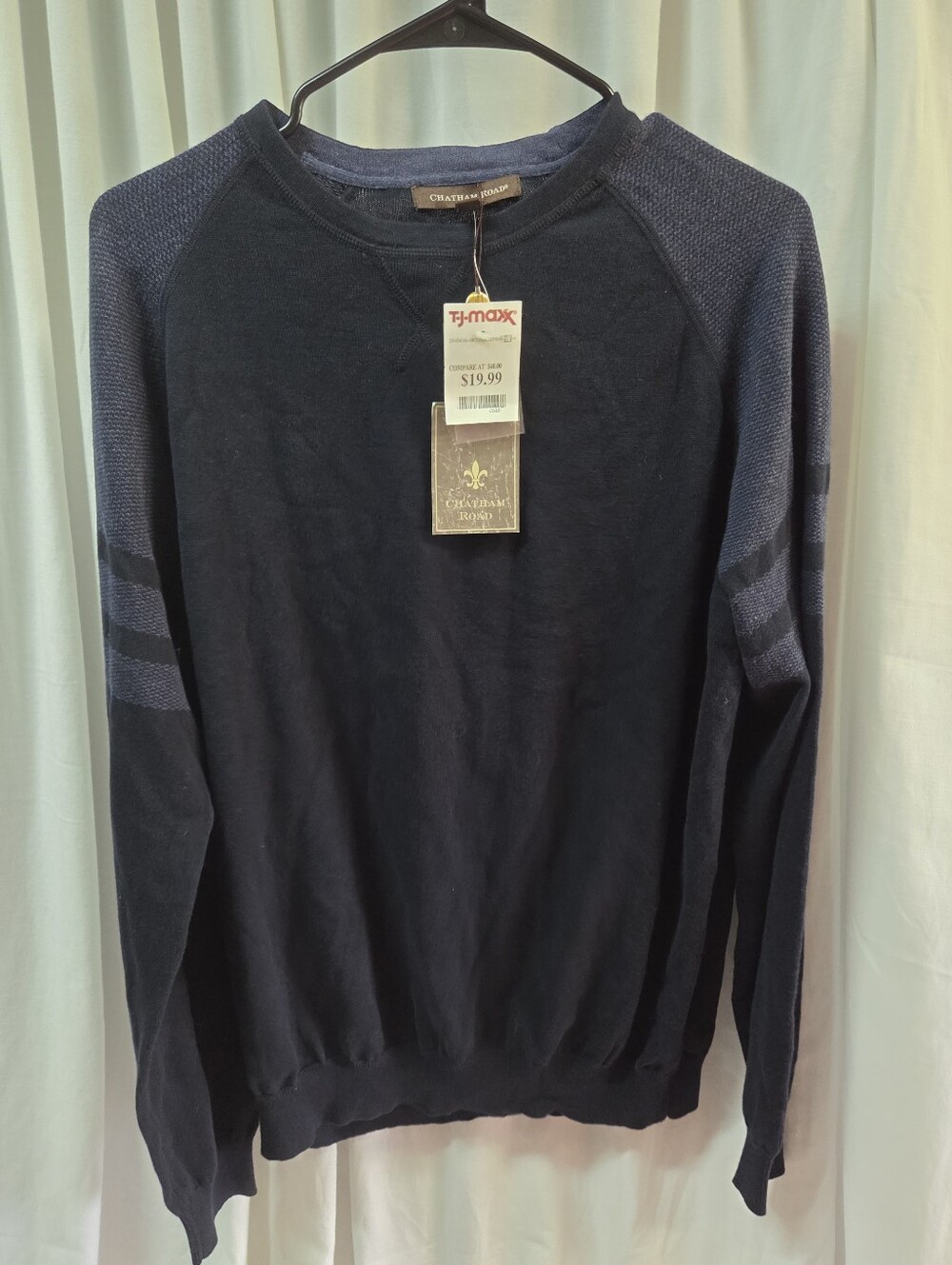 Chatham Road Men's Dark Navy Crewneck Sweater